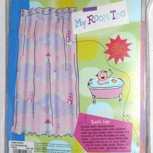 Vintag Kids Fabric Shower Curtain